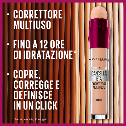 Maybelline Il Cancella Età – Correttore Occhiaie, Imperfezioni & Anti‑età