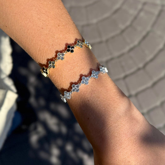 Bracciale Argento Bloom Petal in Acciaio Inox