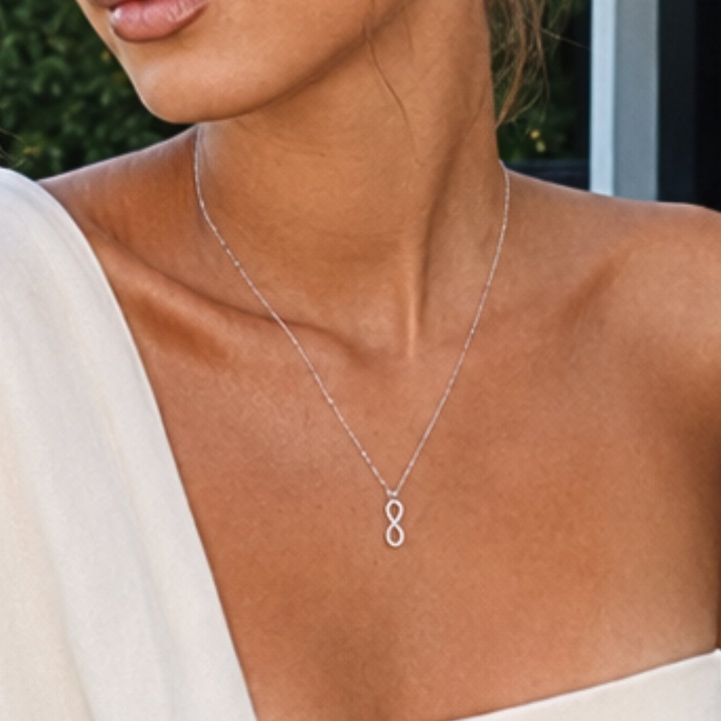 Sempre — Collana Infinito in Acciaio Inox