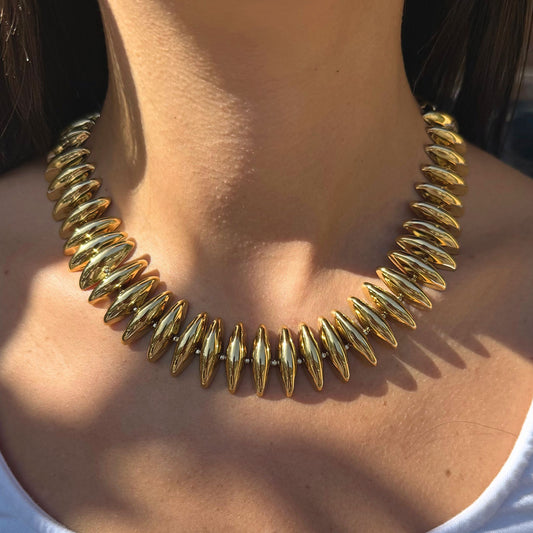 Collana Spike in Acciaio Inox – Design Bold e Moderno