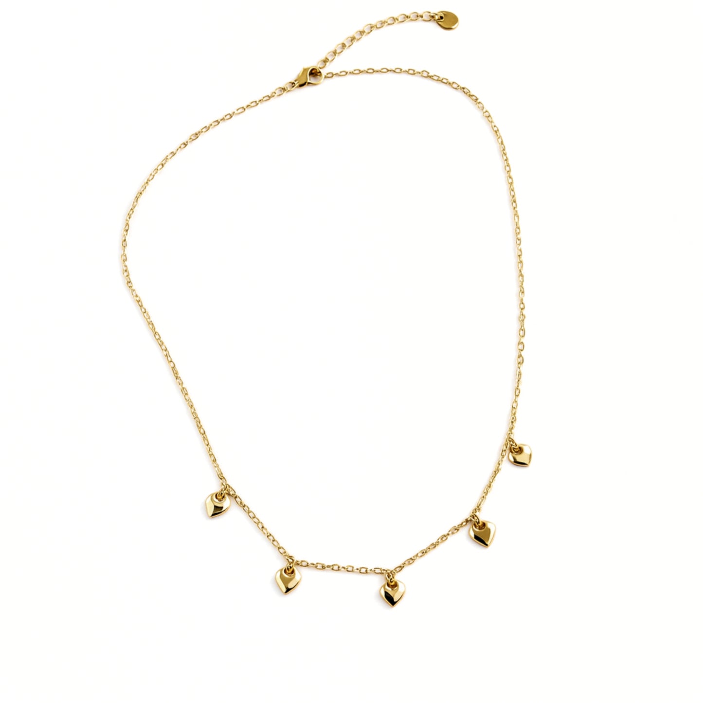 Collana Heartbits in Acciaio Inox – Mini Cuori Cute e Luminosi