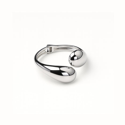 Bracciale Drop in Acciaio Inox – Design Goccia