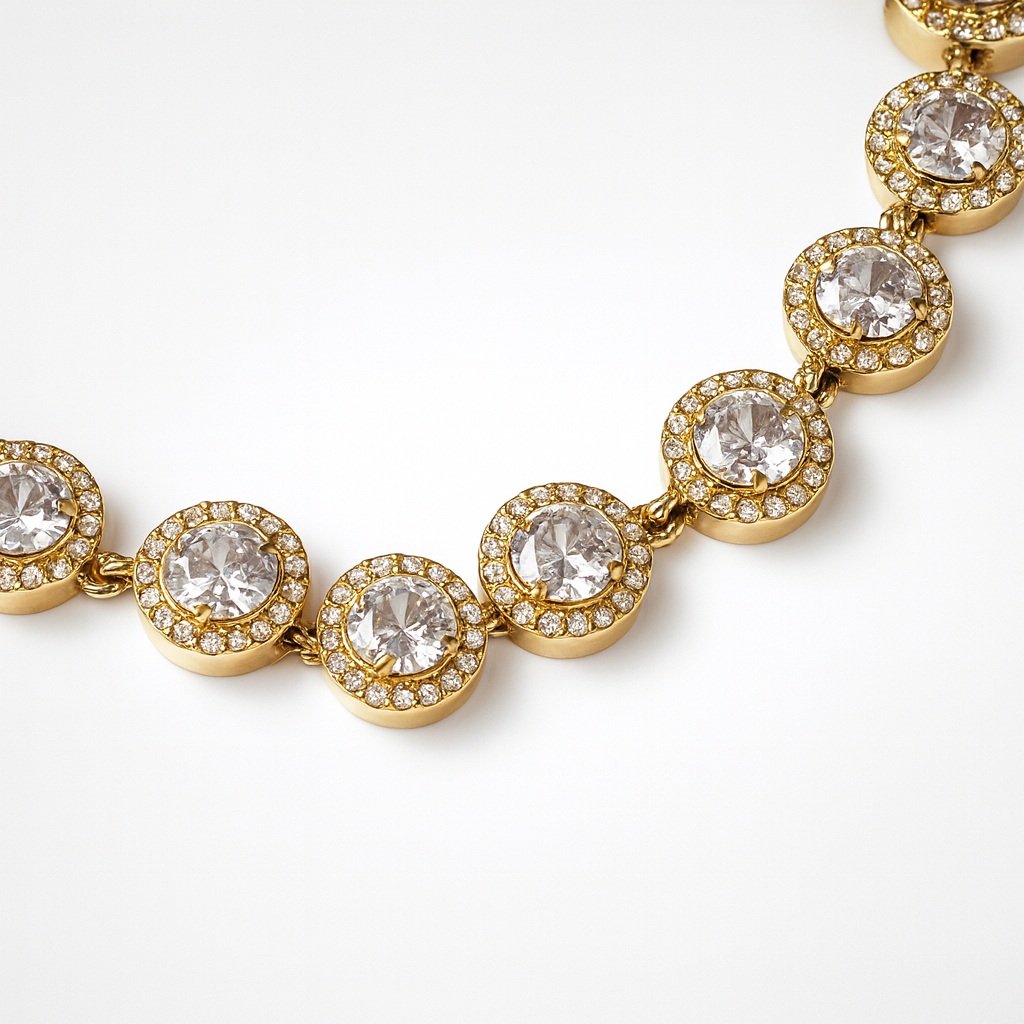 Bracciale Swaré Luxe in Acciaio Inox con Zirconi