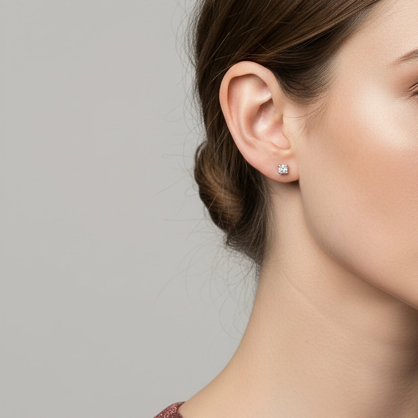 Punto Luce Dot – Orecchini in Acciaio Inox | 3mm