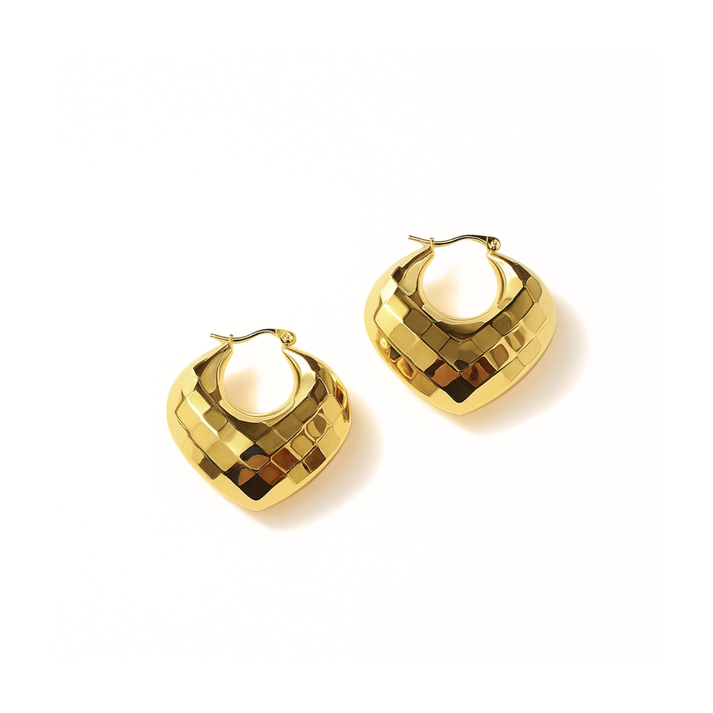 Orecchini “Boldy” in Acciaio Inox – Statement Chic