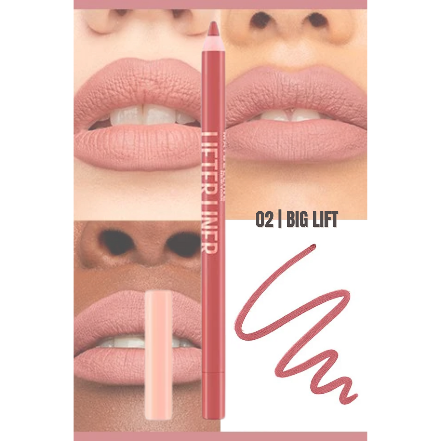 Maybelline – Lifter Liner | Matita Labbra Idratante con Acido Ialuronico