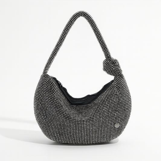 Voltage – Borsa hobo con strass | Mimi Mua Firenze