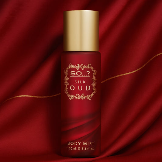 Rosa – Violetta – Patchouli | Acqua profumata So…? Oud Silk 150 ml