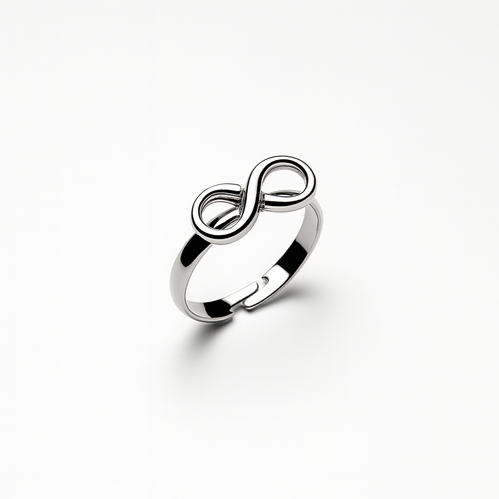 Anello Infinity Chic in Acciaio Inox – Simbolo di Eternità