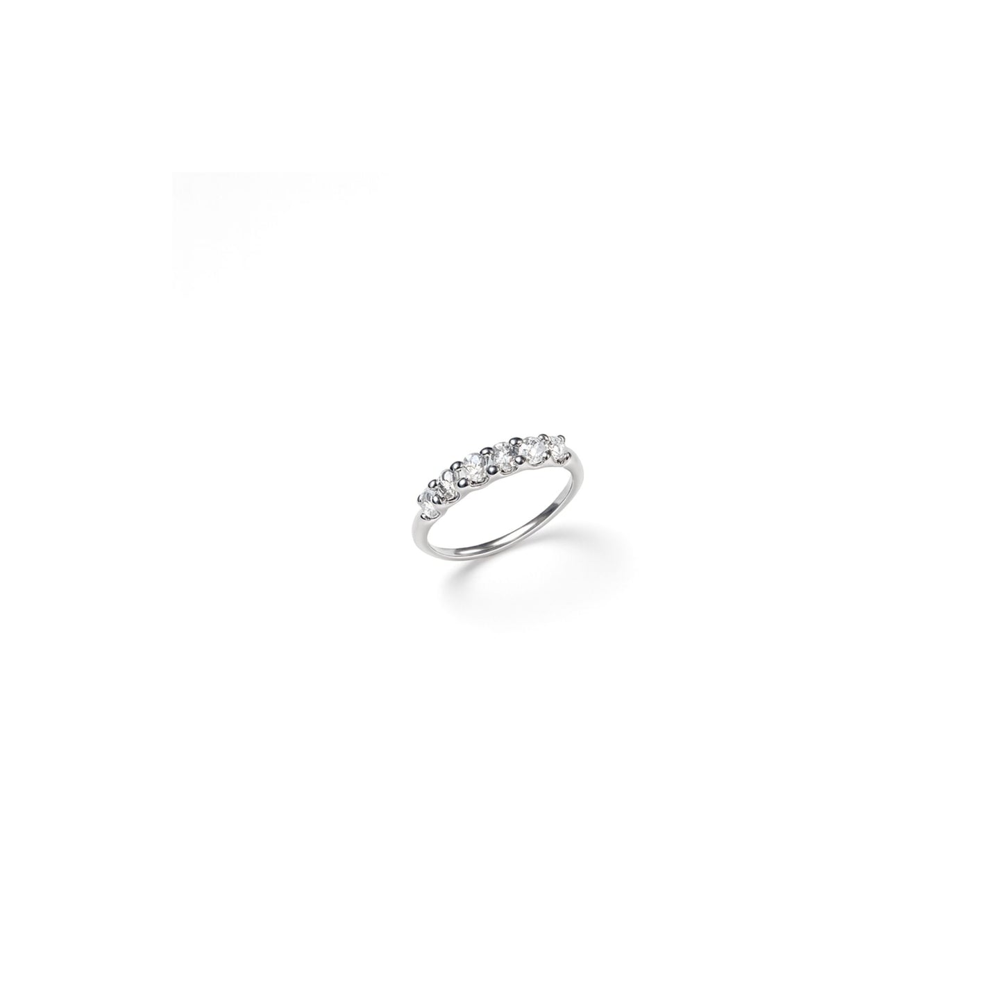 Anello Vetra | Regolabile in Acciaio Inox con Zirconi (6)