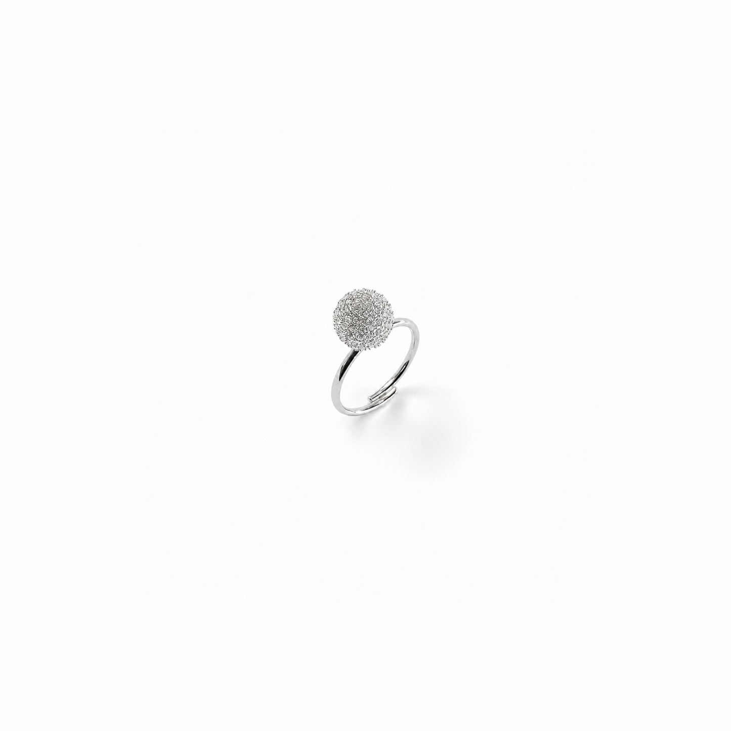 Anello Perluma in versione argento con design soft-luxury