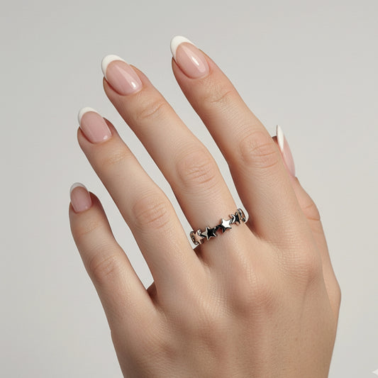 Anello Astra| Regolabile in Acciaio Inox