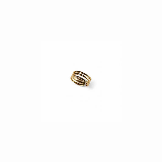 Anello regolabile Nastrina da mignolo in Acciaio Inox