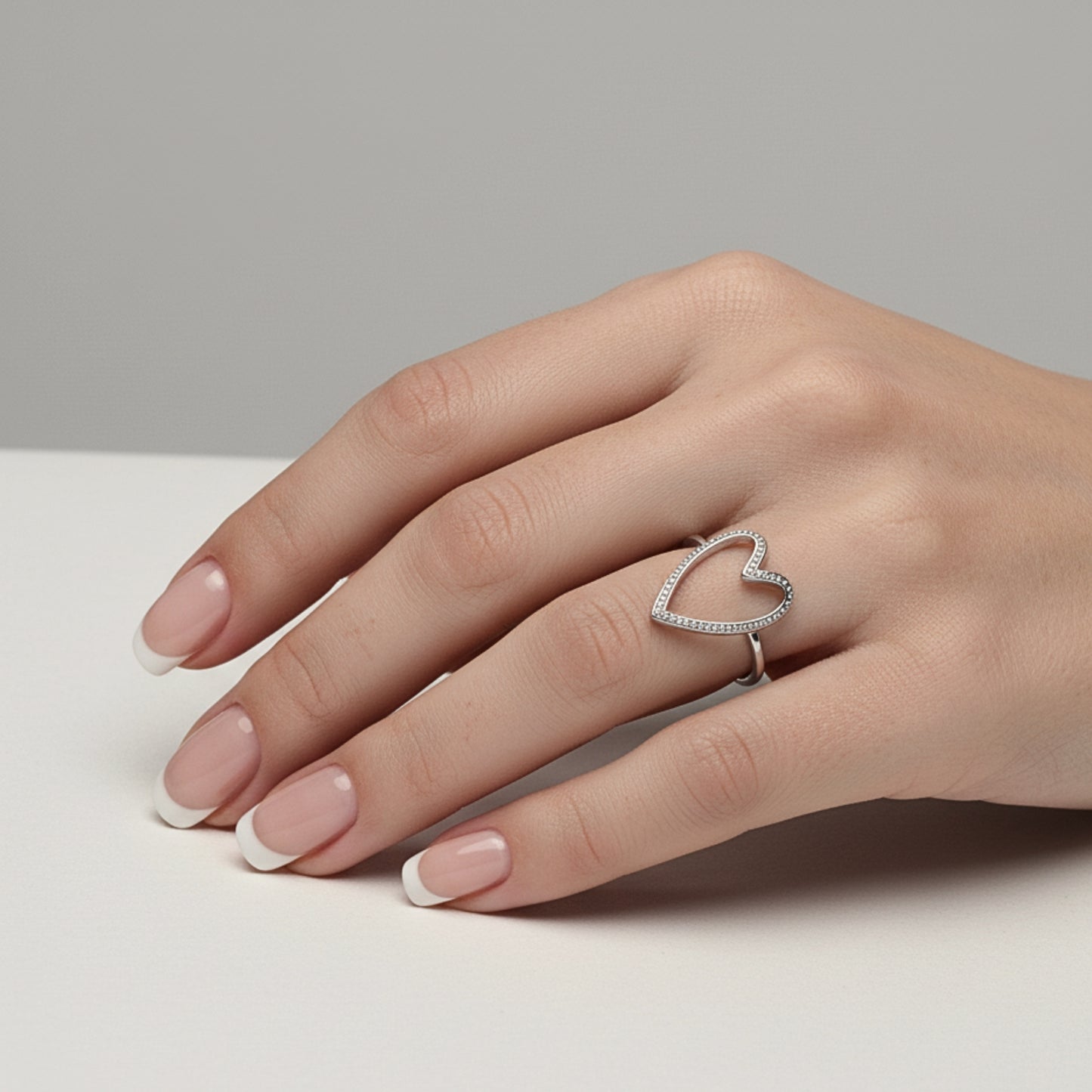 Battito - Anello Regolabile in Acciaio Inox