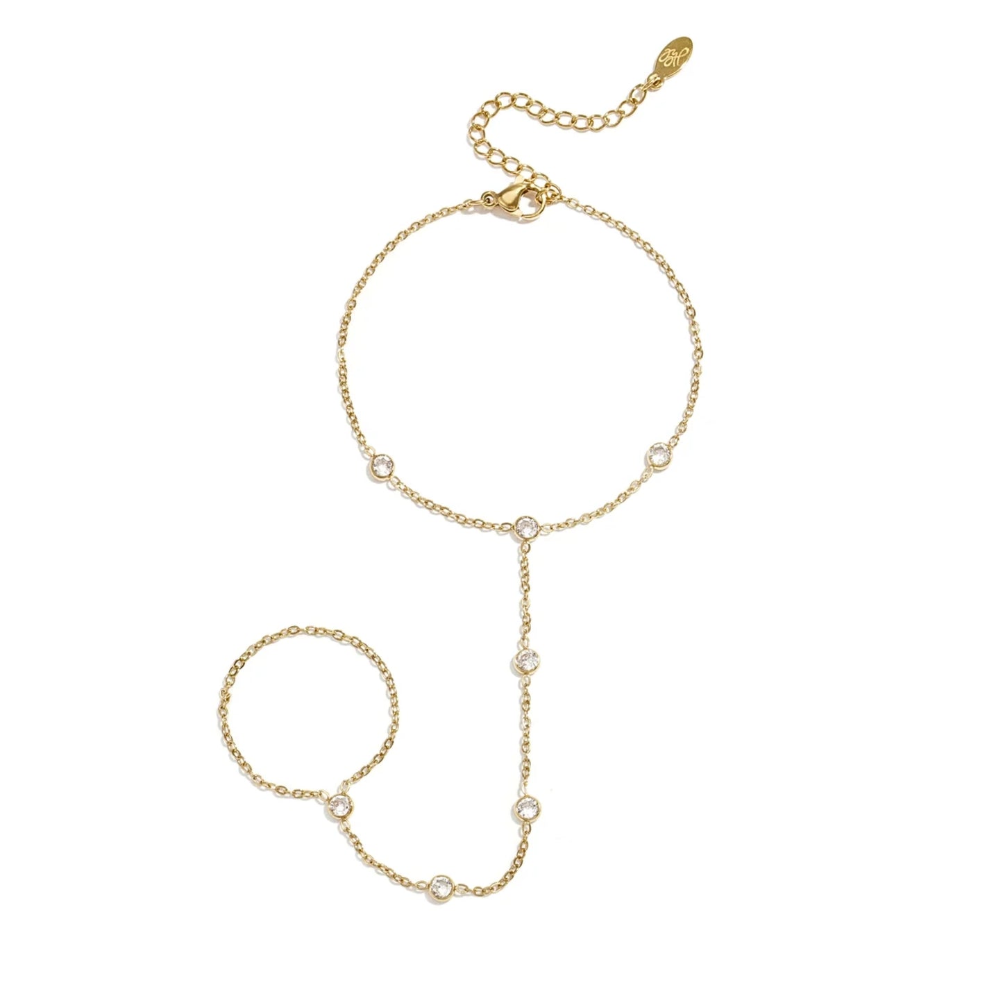 Lieve — Baciamano in Acciaio Inox con Punti Luce