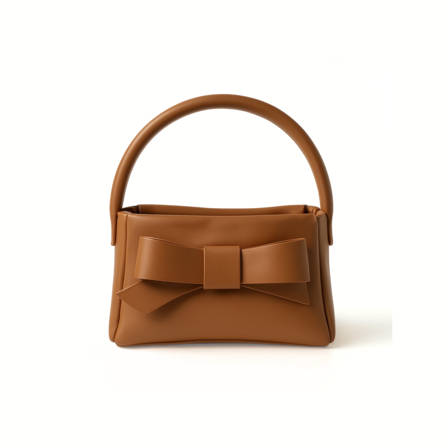 Fiocca – Borsa con fiocco e tracolla removibile in catena dorata