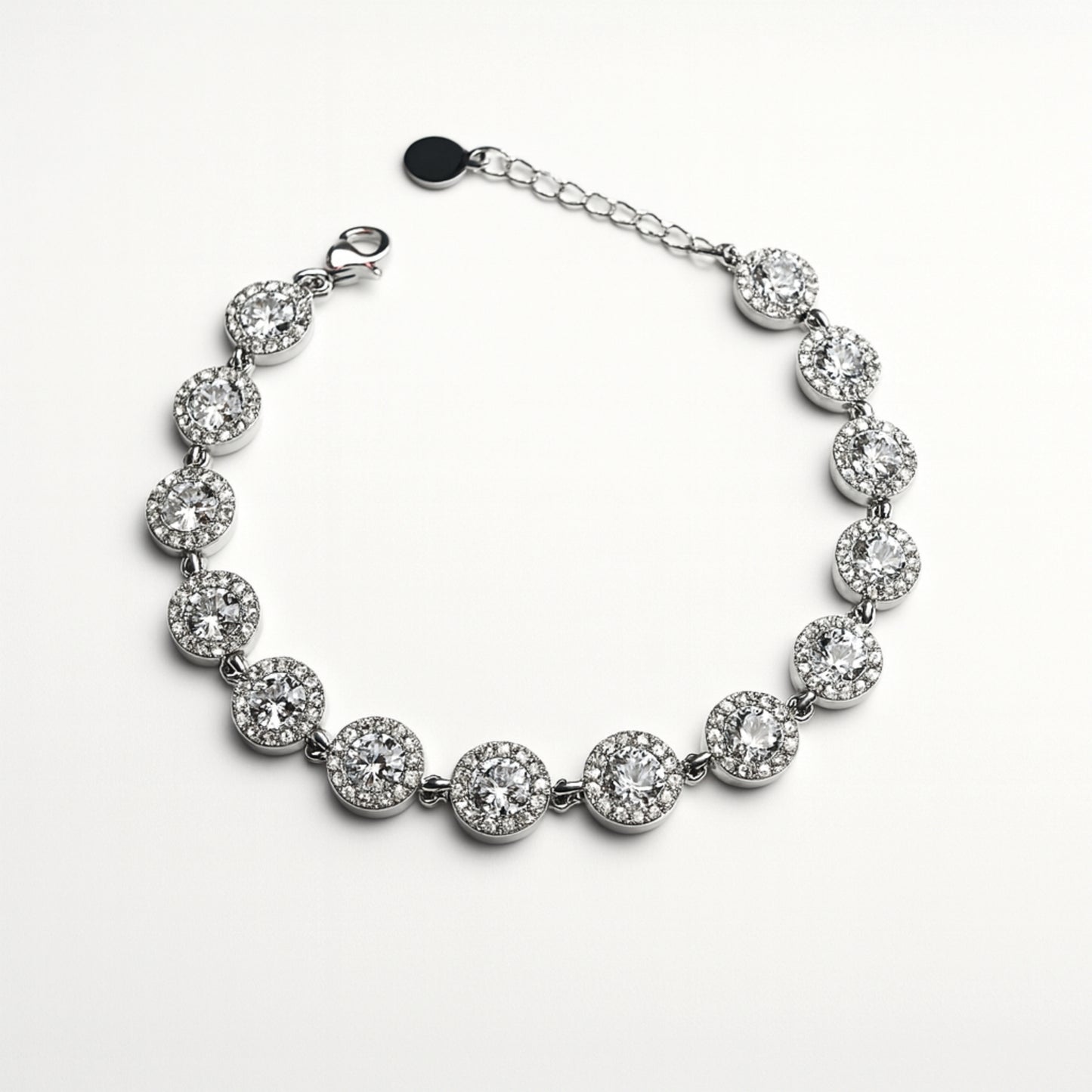 Bracciale Swaré Luxe in Acciaio Inox con Zirconi