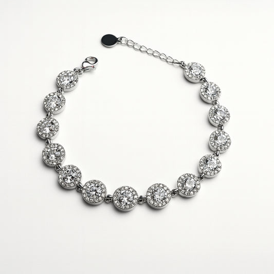 Bracciale Swaré Luxe in Acciaio Inox con Zirconi