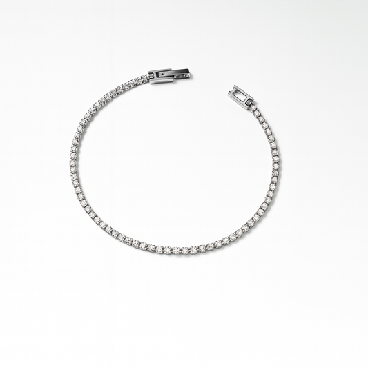 Bracciale Ténnis Classic Slim in Acciaio Inox | 2mm