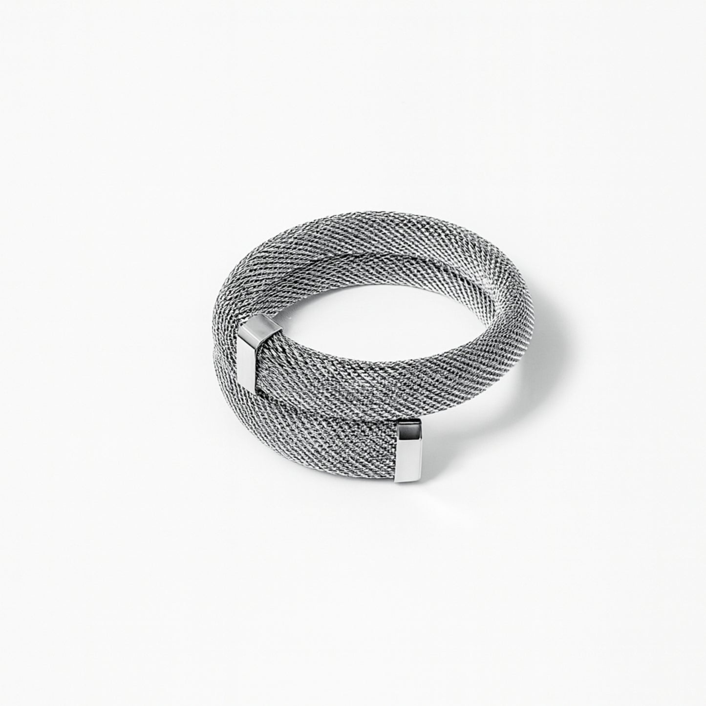 Bracciale Trama in Acciaio Inox – Maglia Mesh
