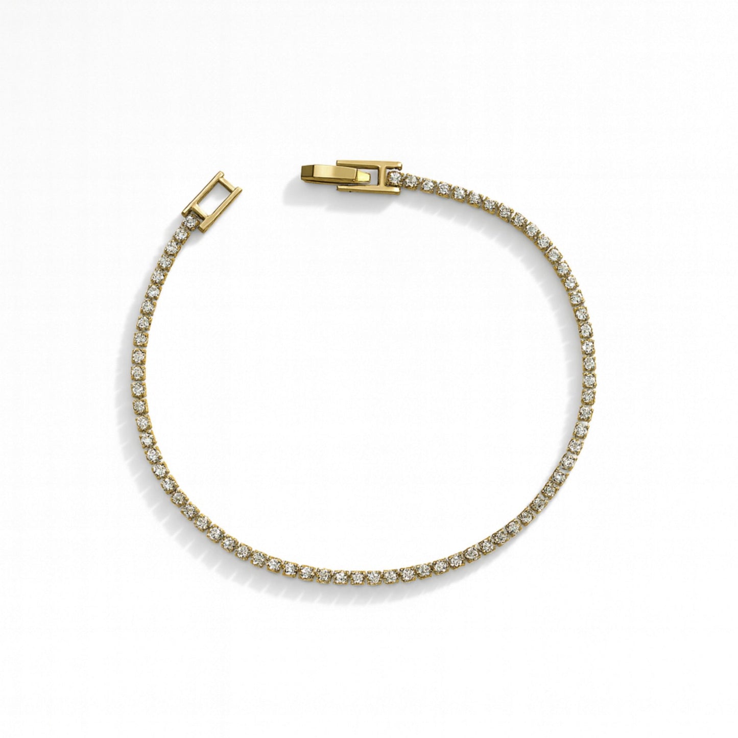 Bracciale Ténnis Classic Slim in Acciaio Inox | 2mm
