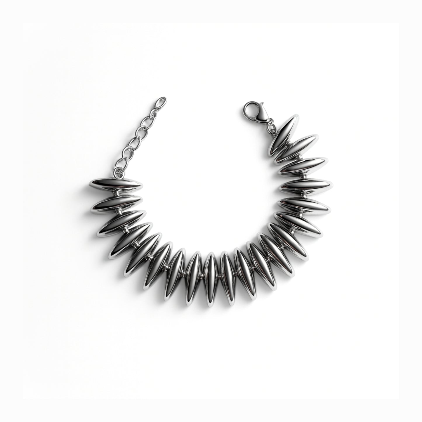 Bracciale Spike in Acciaio Inox – Dettagli forti e decisi.