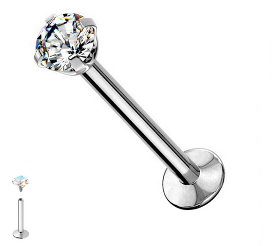 Lumière Labret |  Piercing in acciaio inox 316L