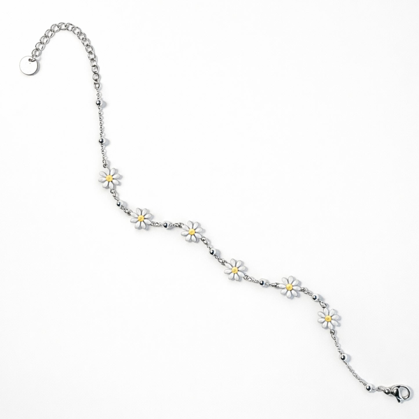 cavigliera donna fiori margherita estiva