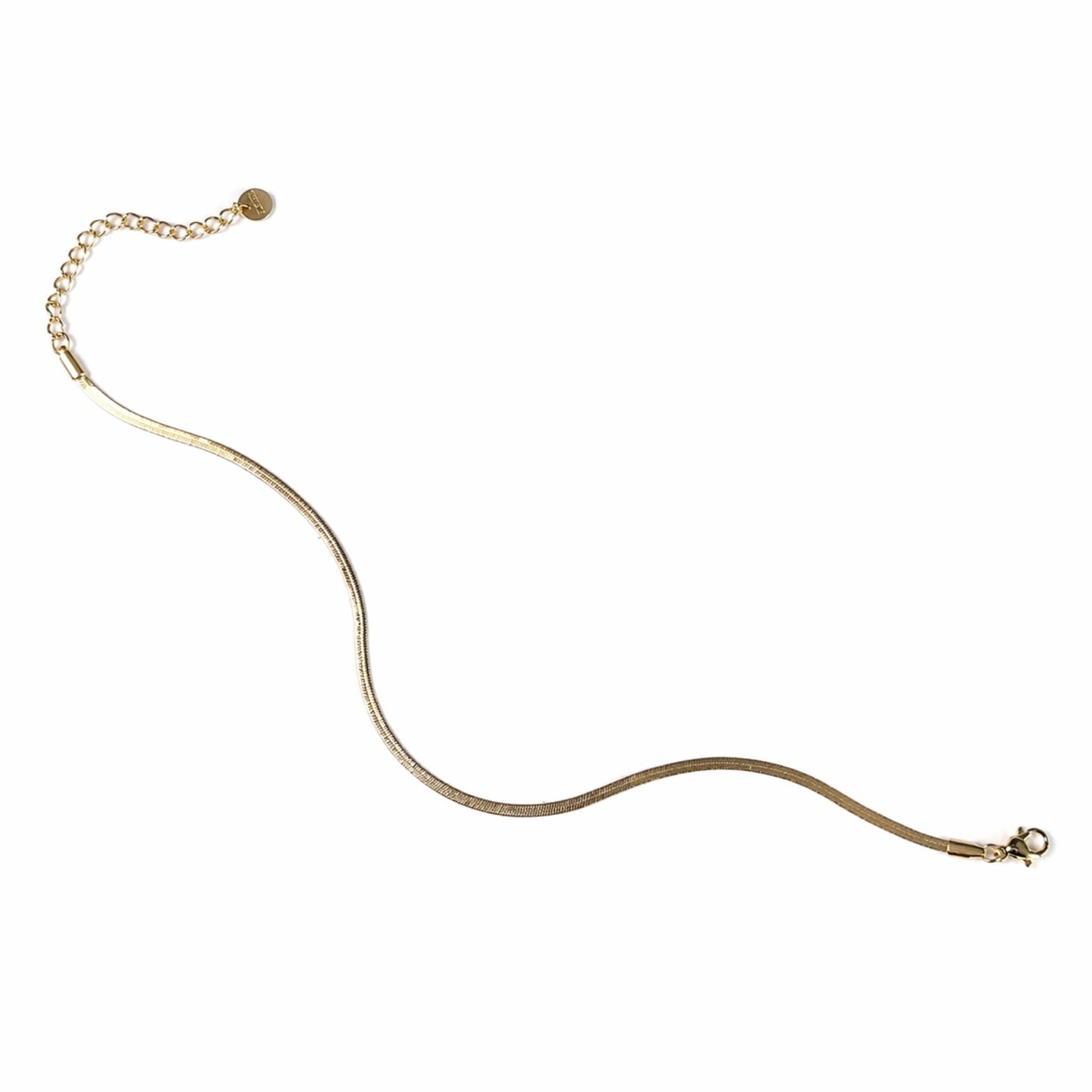 cavigliera donna catena liscia acciaio inox