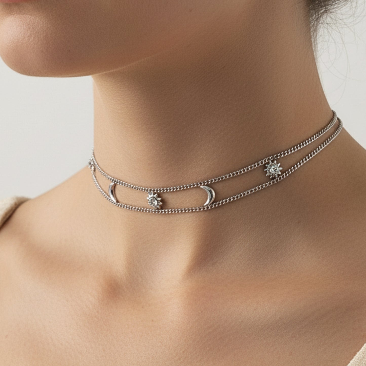 Choker in Acciaio Inox – Nyxa