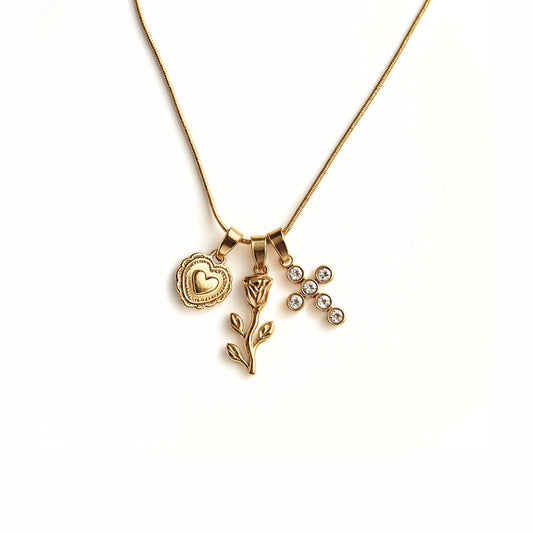 Collana in Acciaio Inox – Aura Tripla