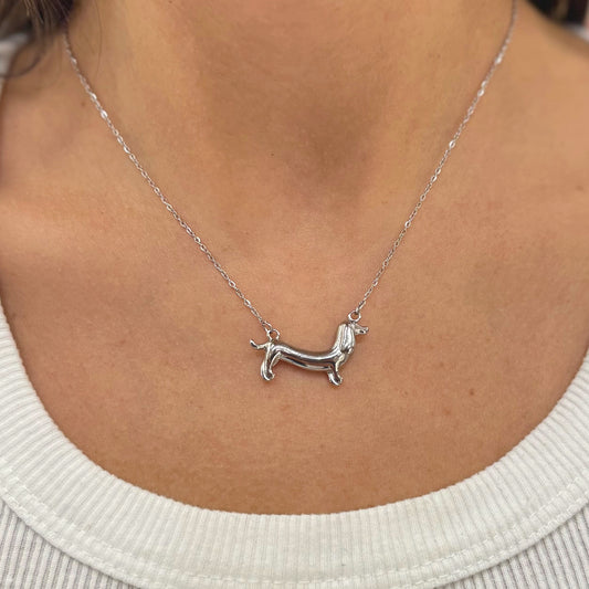 Collana Bassotto Dach in Acciaio Inox – Charme Cute