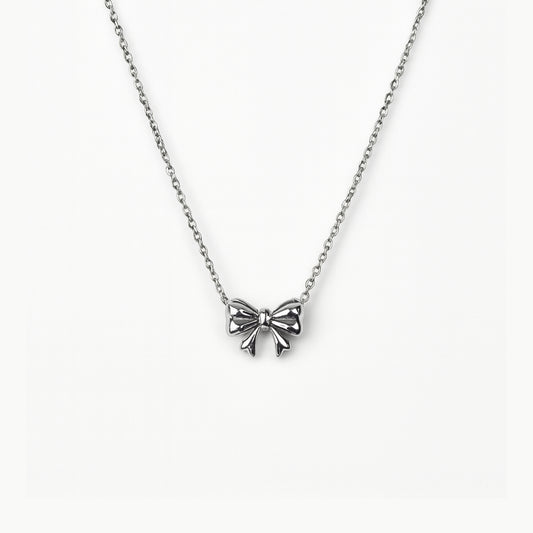 Collana in Acciaio Inox – Bow Coquette