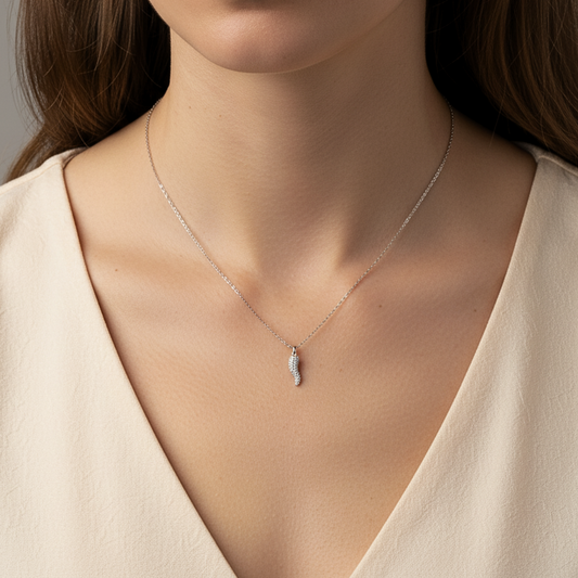 Collana in Acciaio Inox – Luce Portafortuna