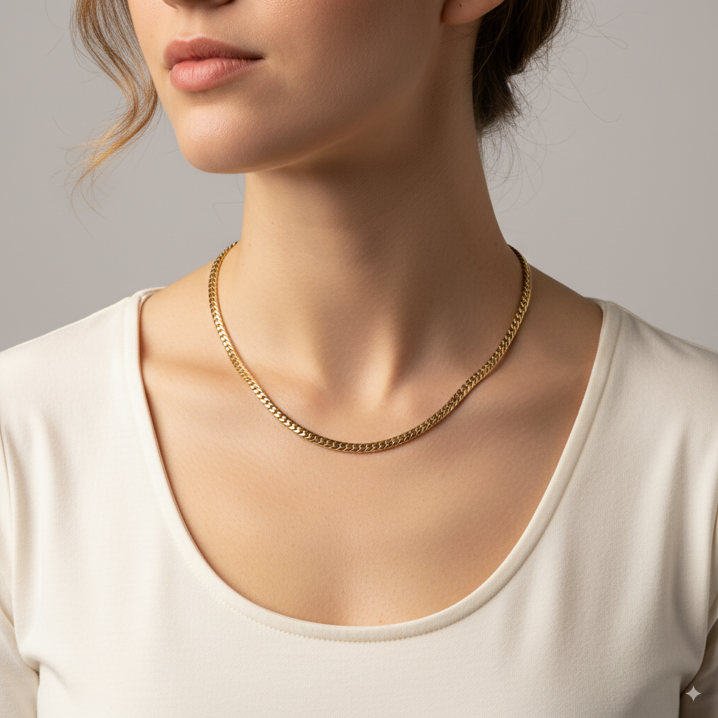 Collana in Acciaio Inox – Linea Pura