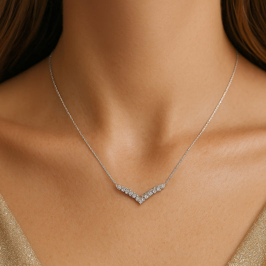 Collana in Acciaio Inox Argento – Alba