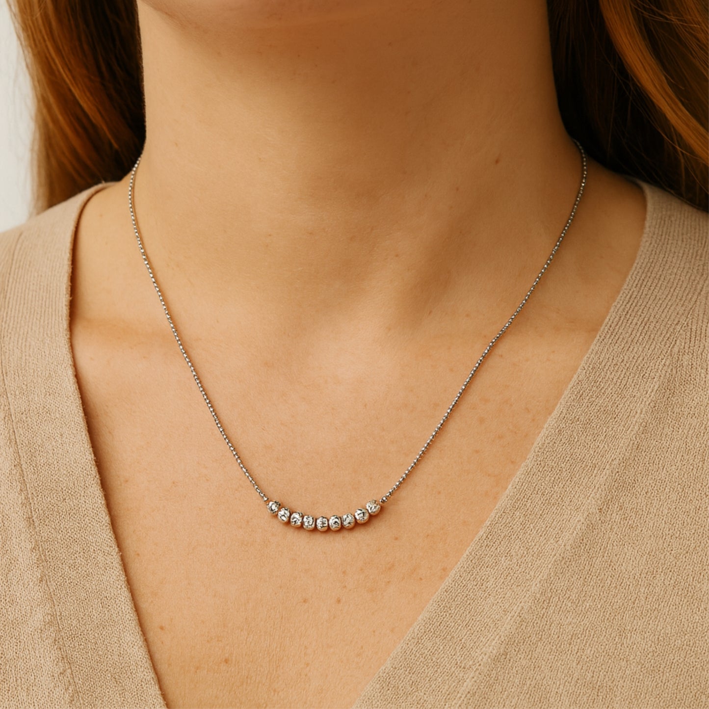 Collana in Acciaio Inox – Nove