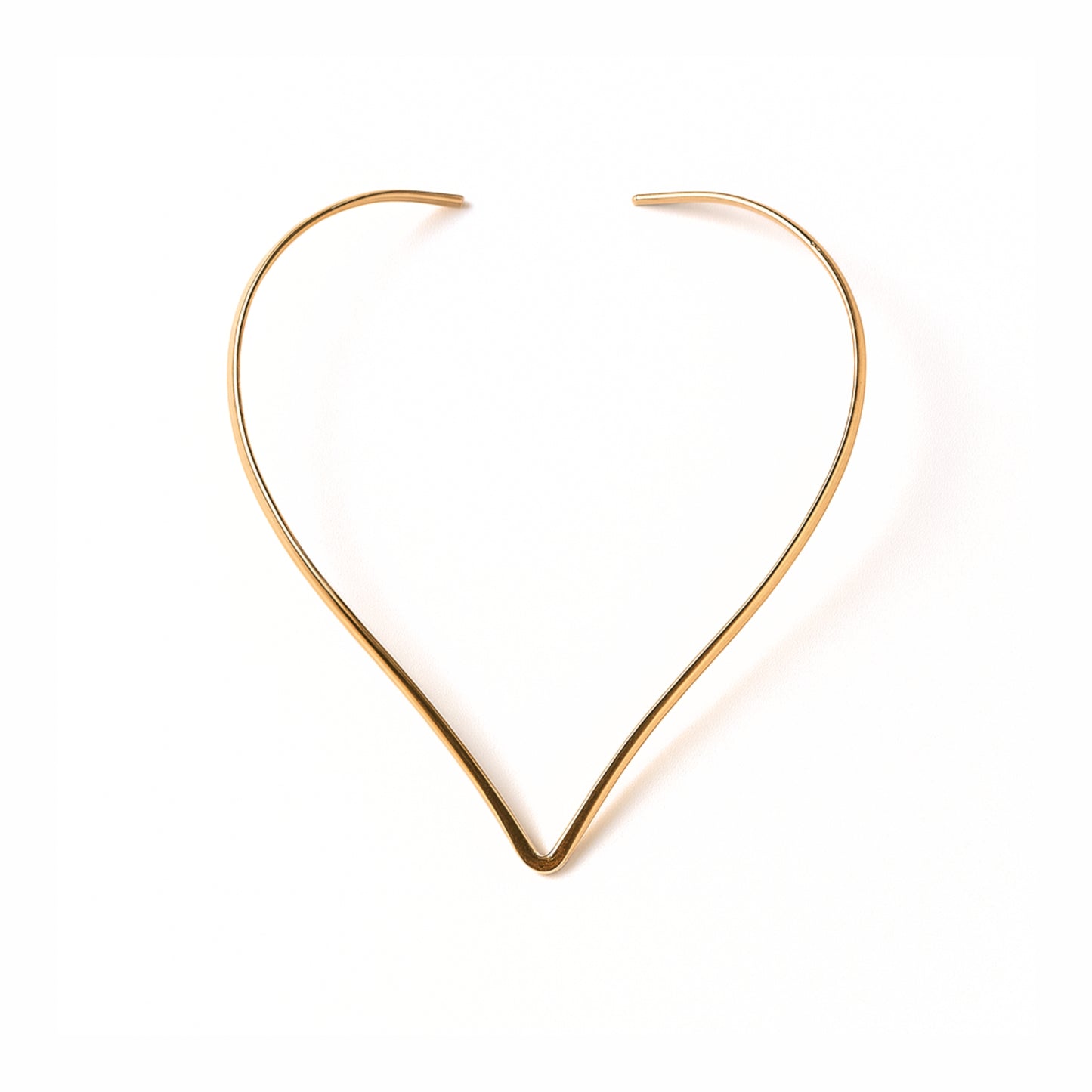 Choker Heartline Inox – Design in Acciaio Inossidabile