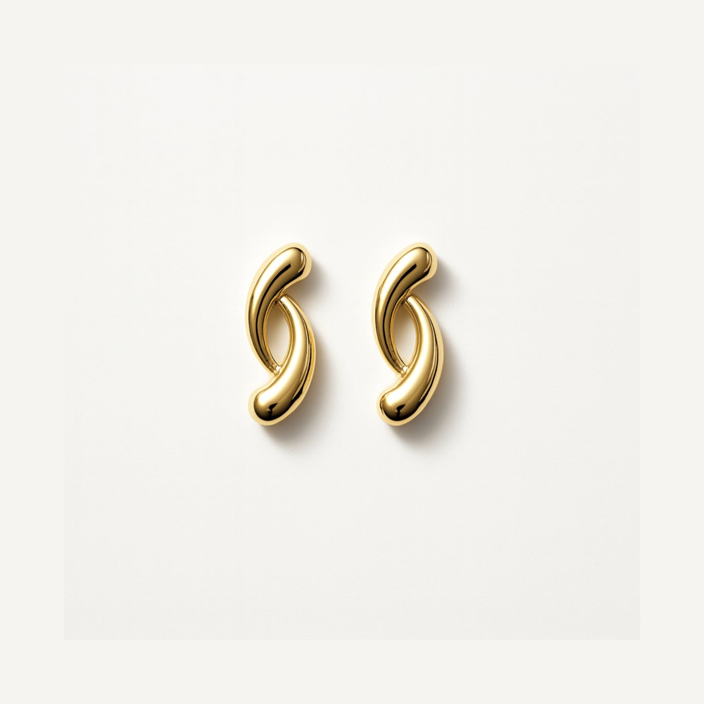 Orecchini “Duo” in Acciaio Inox – Design Scultoreo