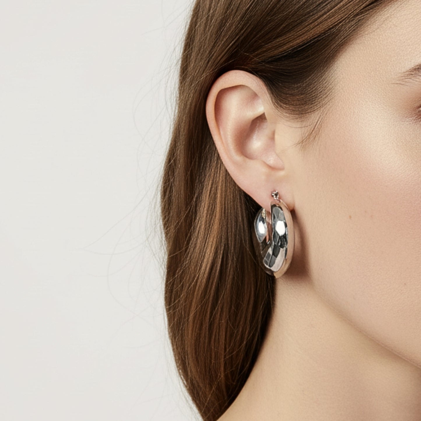 Orecchini “Boldy” in Acciaio Inox – Statement Chic