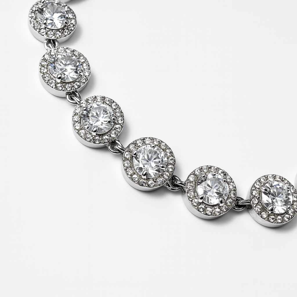 Bracciale Swaré Luxe in Acciaio Inox con Zirconi