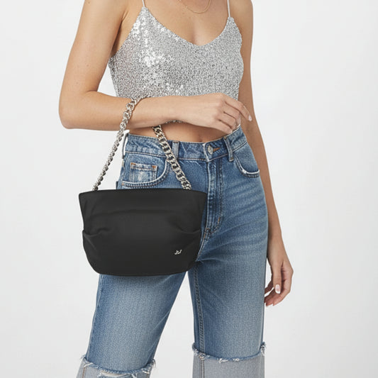 Mivì – Borsa con catena di strass | Mimi Mua Firenze