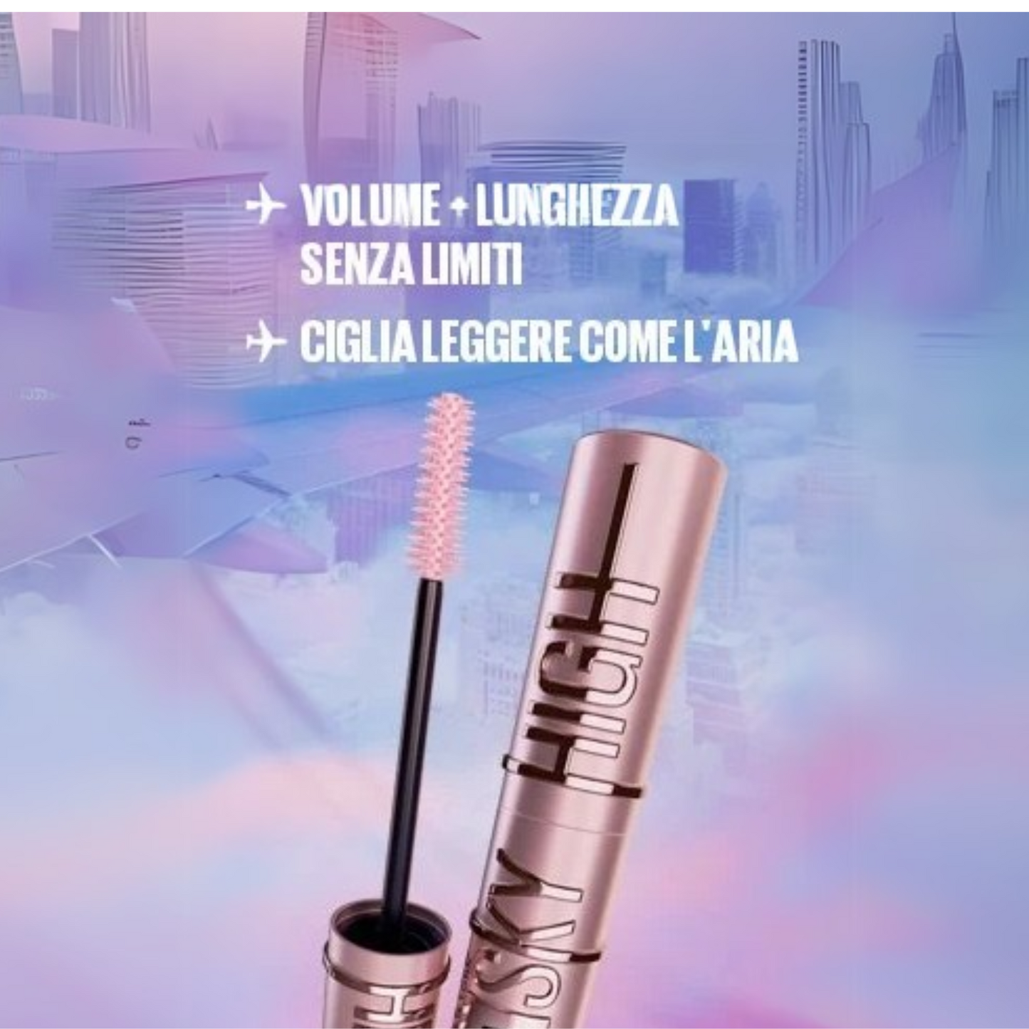Maybelline – Sky High Mascara | Volume Estremo e Lunghezza Infinita