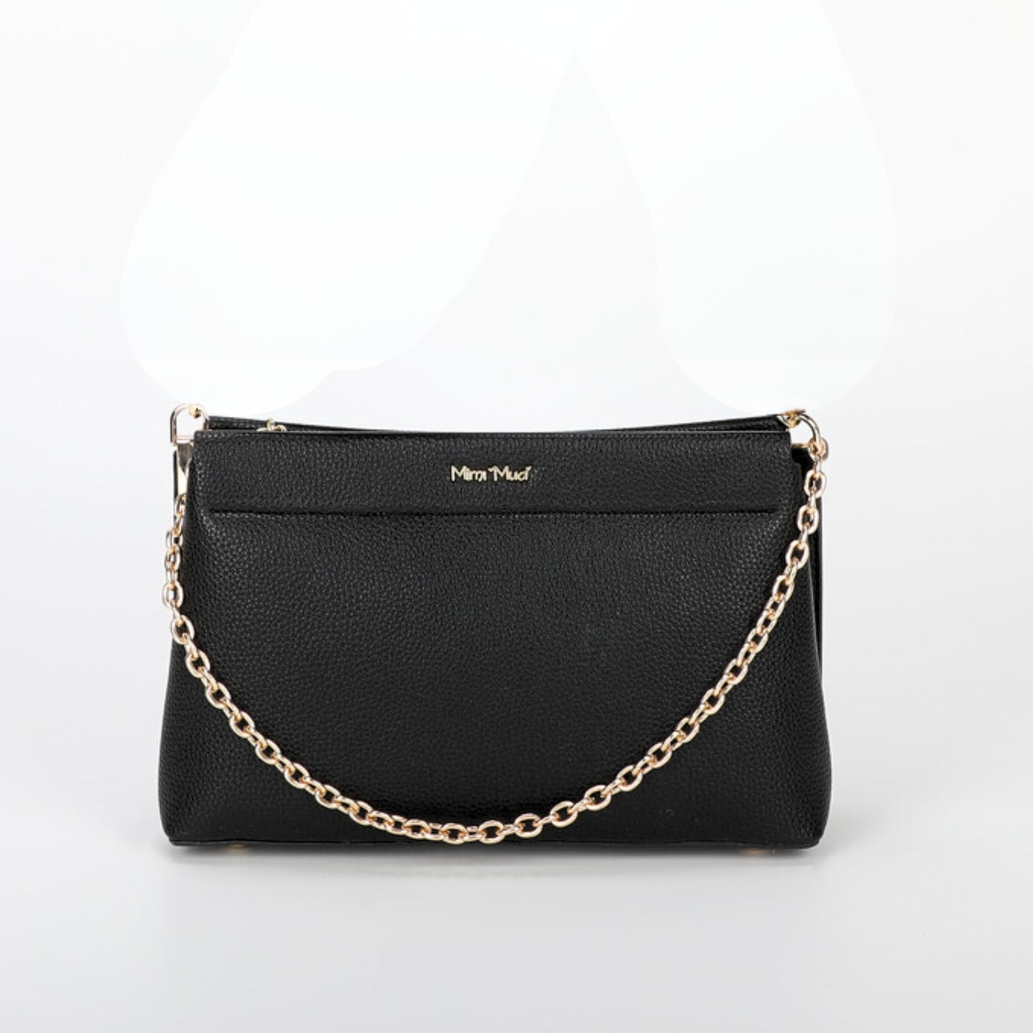 Nuit – Borsa nera con catena dorata | Mimi mua Firenze