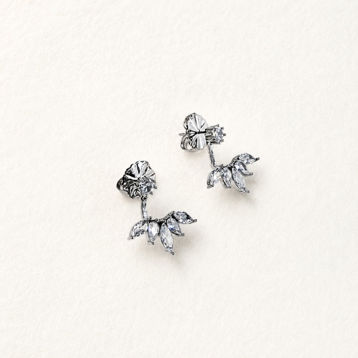 Luli — Orecchini Ear Jacket in Acciaio Inox