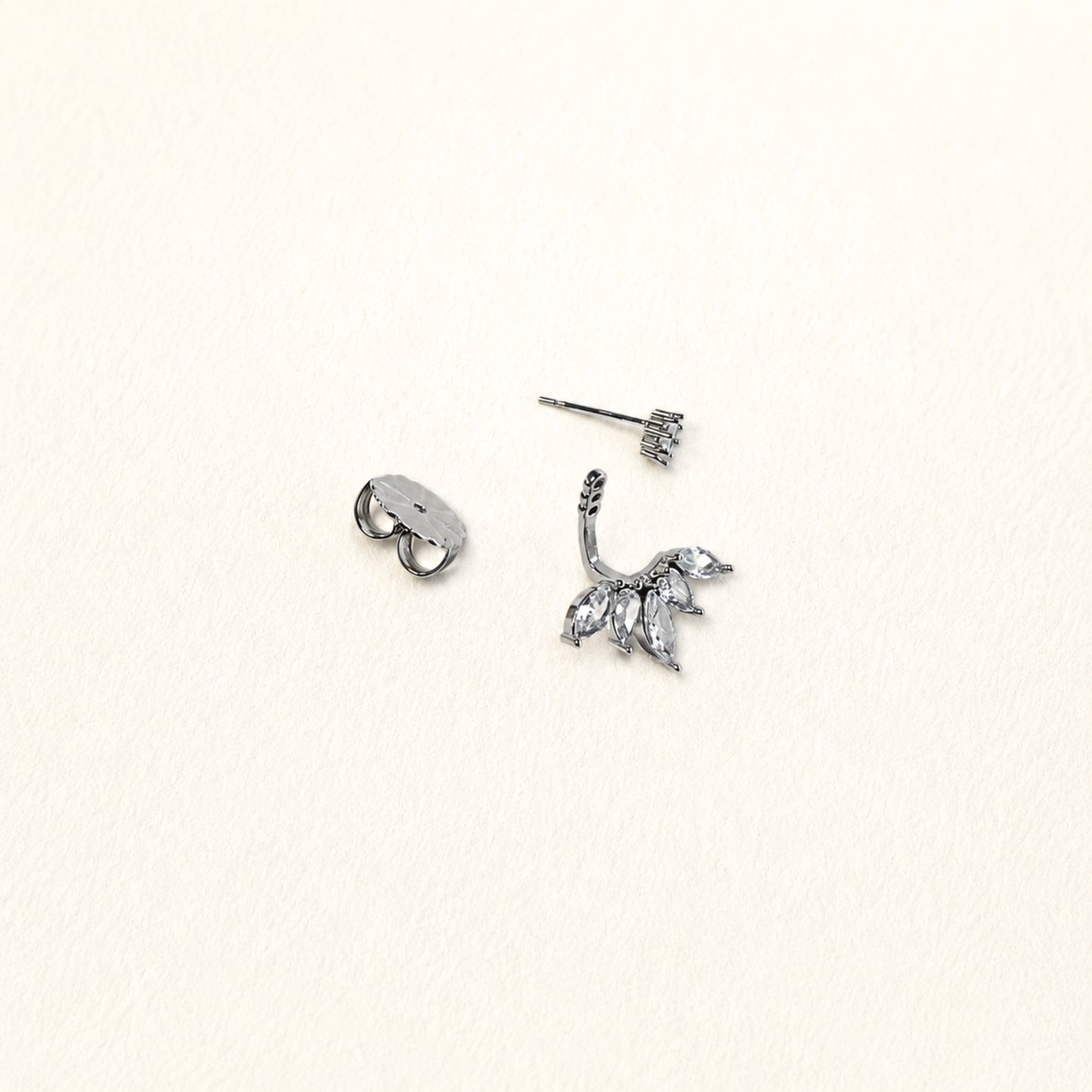 Luli — Orecchini Ear Jacket in Acciaio Inox