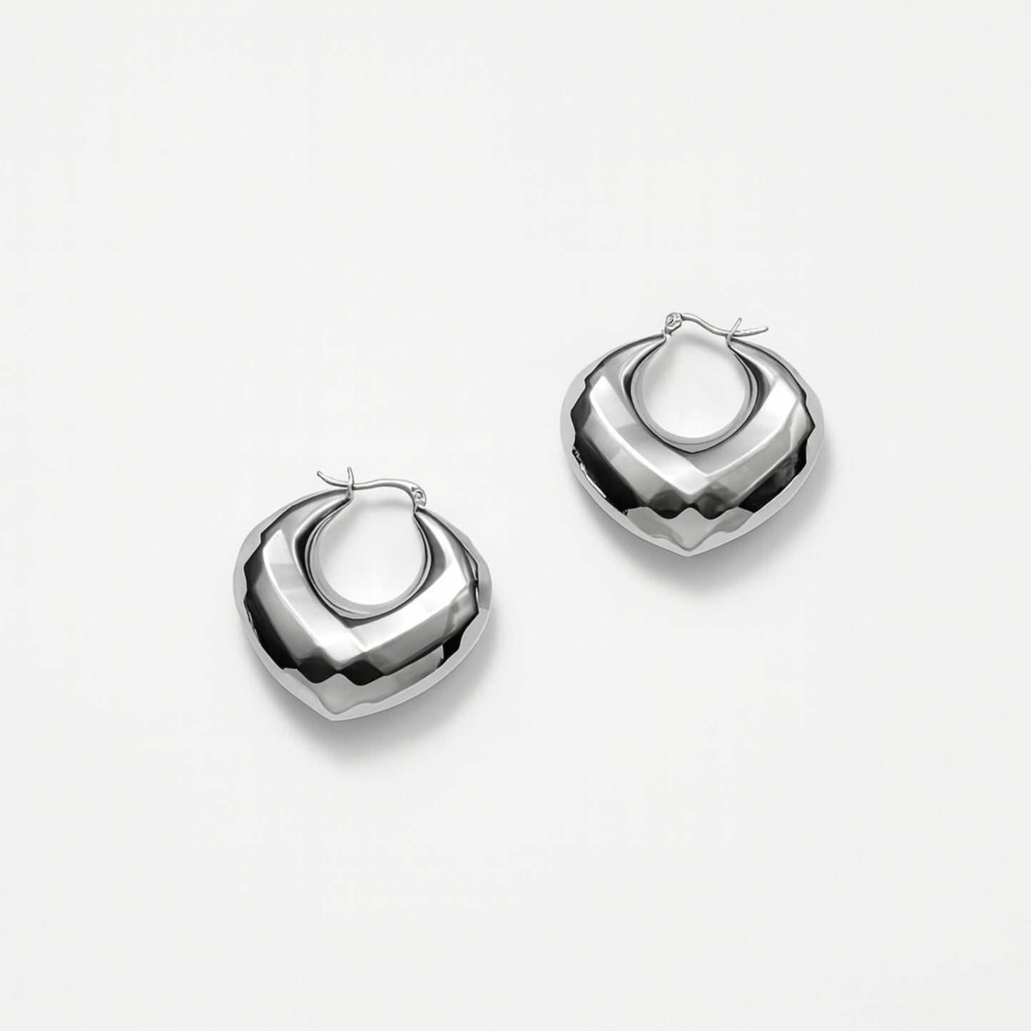 Orecchini “Boldy” in Acciaio Inox – Statement Chic