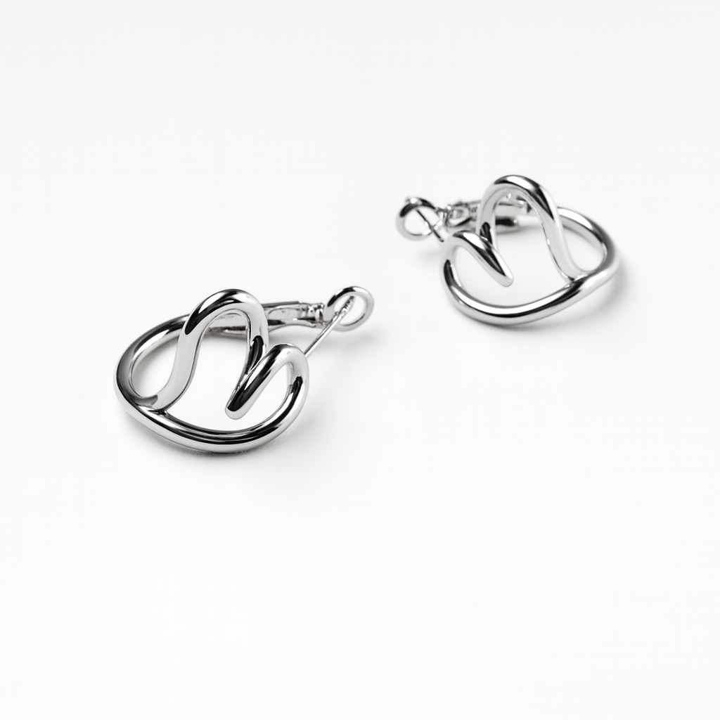 Orecchini Cuore D’Ora in Acciaio Inox – Romantic Chic