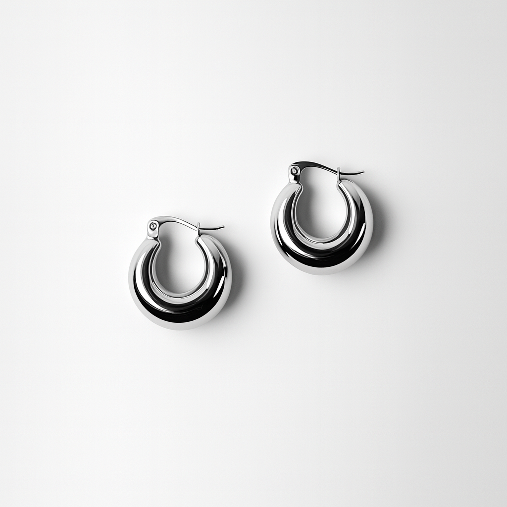 Orecchini Volume Chic in Acciaio Inox – Eleganza Bold