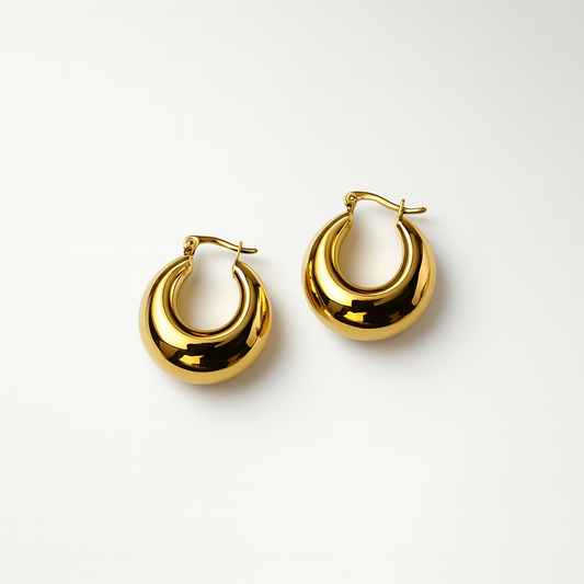 Orecchini Volume Chic in Acciaio Inox – Eleganza Bold